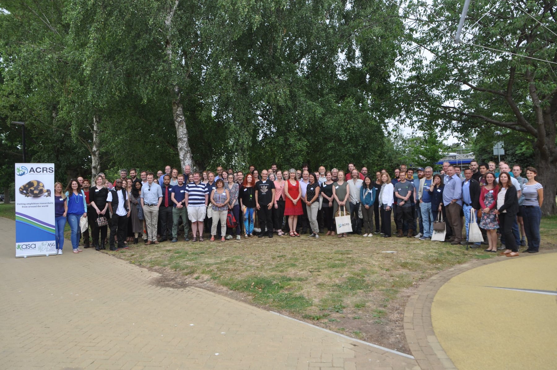 The attendees in CanterburyPhoto credit: @AmphibianCon
